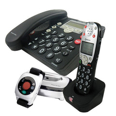 Amplified Phone With Wrist Transmitter