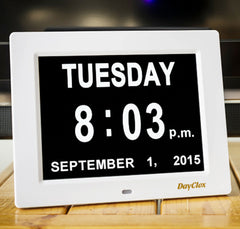 DayClox Digital Calendar Day Clock - The Original Memory Loss Day Clock - The Senior Care Shop
 - 1