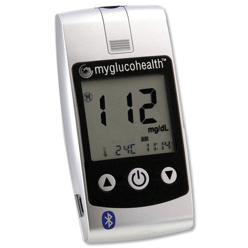 Blood Glucose Meter w/Wireless Bluetooth