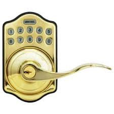 LockState WiFi Remote Lock with Lever Handle.