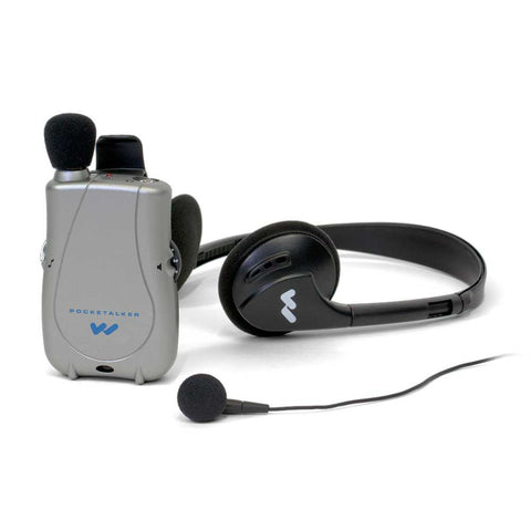 Williams Sound PKT D1 EH Pocketalker Ultra Duo Pack Amplifier with Single Mini Earbud and Folding Headphone Williams Sound PKT D1 EH Pocketalker Ultra Duo Pack Amplifier with Single Mini Earbud and Folding Headphone